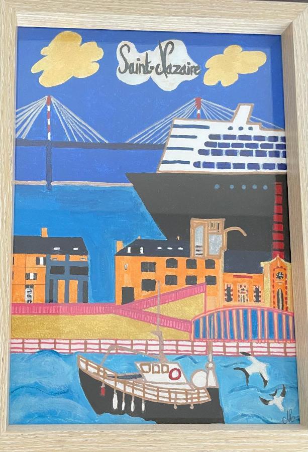 Atlantis Lägenhet Saint-Nazaire  Exteriör bild